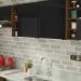 Armário de Cozinha Completa 300cm Rustic/Preto Lux da Sabrina Madesa