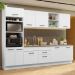 Armário de Cozinha Completa 310cm Branco Agata Madesa 02