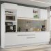 Armário de Cozinha Completa 310cm Branco Glamy Madesa 02