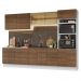 Armário de Cozinha Completa 310cm Branco/Rustic Stella Madesa 03