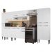 Armário de Cozinha Completa 325cm Branco Emilly Madesa 06