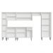 Armário de Cozinha Completa 325cm Branco Emilly Madesa 06