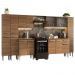 Armário de Cozinha Completa 325cm Rustic Emilly Madesa 03