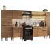 Armário de Cozinha Completa 325cm Rustic Emilly Madesa 04