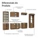 Armário de Cozinha Completa 340cm Rustic Glamy Madesa 01
