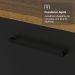 Armário de Cozinha Completa 340cm Rustic/Preto Agata Madesa 01