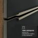 Armário de Cozinha Completa 340cm Rustic/Preto Lux Madesa 02