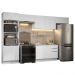 Armário de Cozinha Completa 350cm Branco Stella Madesa 0