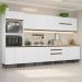 Armário de Cozinha Completa 355cm Branco Reims da Sabrina Madesa