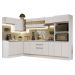 Armário de Cozinha Completa de Canto 100% MDF 447cm Branco Smart Madesa 02
