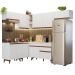 Armário de Cozinha Completa de Canto 402cm Branco Reims Madesa 03