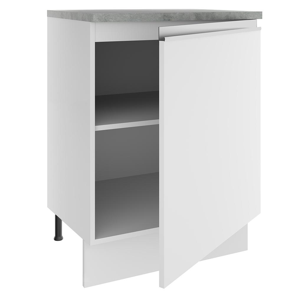 Balcão Armário de Cozinha 1 Porta Glamy Madesa