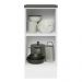 Balcão Armário de Cozinha 100% MDF 35 cm 1 Porta Branco Rustic Acordes Madesa