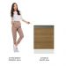 Balcão Armário de Cozinha 100% MDF 60 cm 1 Porta Branco/Rustic Acordes Madesa