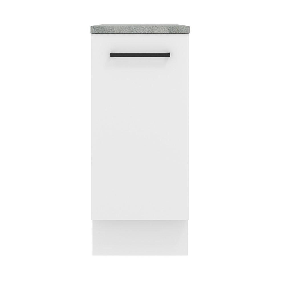 Balcão Armário de Cozinha 35 cm 1 Porta Branco Agata Madesa