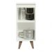 Balcão Armário de Cozinha 35 cm 1 Porta Branco Reims Madesa