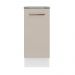 Balcão Armário de Cozinha 35 cm 1 Porta Branco/Crema Agata Madesa