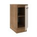 Balcão Armário de Cozinha 35 cm 1 Porta Rustic/Crema Agata Madesa