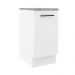 Balcão Armário de Cozinha 40 cm 1 Porta Branco Agata Madesa