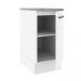 Balcão Armário de Cozinha 40 cm 1 Porta Branco Agata Madesa