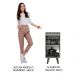 Balcão Armário de Cozinha 40 cm 1 Porta Com Pés Cinza Nice Madesa