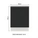 Balcão Armário de Cozinha 60 cm 1 Porta Branco/Preto Agata Madesa