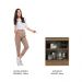 Balcão Armário de Cozinha 70 cm 2 Portas Rustic/Branco Agata Madesa