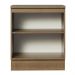 Balcão Armário de Cozinha 70 cm 2 Portas Rustic/Branco Agata Madesa