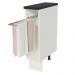 Balcão Armário de Cozinha Porta Pano 100% MDF Branco Acordes Madesa