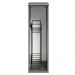 Balcão Armário de Cozinha Porta-Temperos 20 cm Suspenso Cinza Nice Madesa
