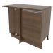 Balcão Armário de Cozinha de Canto 1 Porta Rustic Glamy Madesa