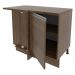 Balcão Armário de Cozinha de Canto 1 Porta Rustic Glamy Madesa