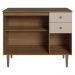 Balcão Gabinete 3 Portas 2 Gavetas Rustic/Crema Gourmet Madesa