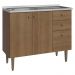 Balcão Gabinete com Pia 3 Portas e 2 Gavetas 105cm Rustic Gourmet Madesa