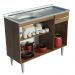 Balcão Gabinete com Pia Armário de Cozinha 3 Portas e 1 Gaveta 105cm Rustic Emilly Madesa