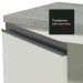 Balcão Gabinete de Pia Armário de Cozinha 120 cm 2 Portas e 3 Gavetas Branco Glamy Madesa