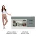 Balcão Gabinete de Pia Cozinha 150 cm 2 Portas e 2 Gavetas (Sem Tampo e Pia) Branco/Cinza Agata Madesa