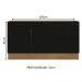 Balcão Gabinete de Pia Cozinha 150 cm 2 Portas e 2 Gavetas (Sem Tampo e Pia) Rustic/Preto Agata Madesa