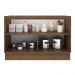 Balcão Gabinete de Pia Cozinha 2 Portas Rustic/Crema Agata Madesa