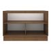 Balcão Gabinete de Pia Cozinha 2 Portas Rustic/Crema Agata Madesa