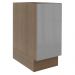Balcão Madesa Lux 35 cm 1 Porta - Rustic/Cinza