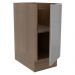 Balcão Madesa Lux 35 cm 1 Porta - Rustic/Cinza