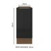 Balcão Madesa Lux 35 cm 1 Porta - Rustic/Preto
