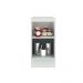 Balcão Madesa Lux 40 cm 1 Porta - Branco/Cinza