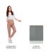 Balcão Madesa Lux 60 cm 1 Porta - Branco/Cinza
