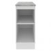 Balcão Madesa Stella 35 cm 1 Porta - Branco