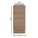 Balcão Madesa Stella 35 cm 1 Porta - Rustic