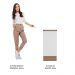 Balcão Madesa Stella 35 cm 1 Porta - Rustic/Branco