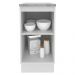 Balcão Madesa Stella 40 cm 1 Porta - Branco
