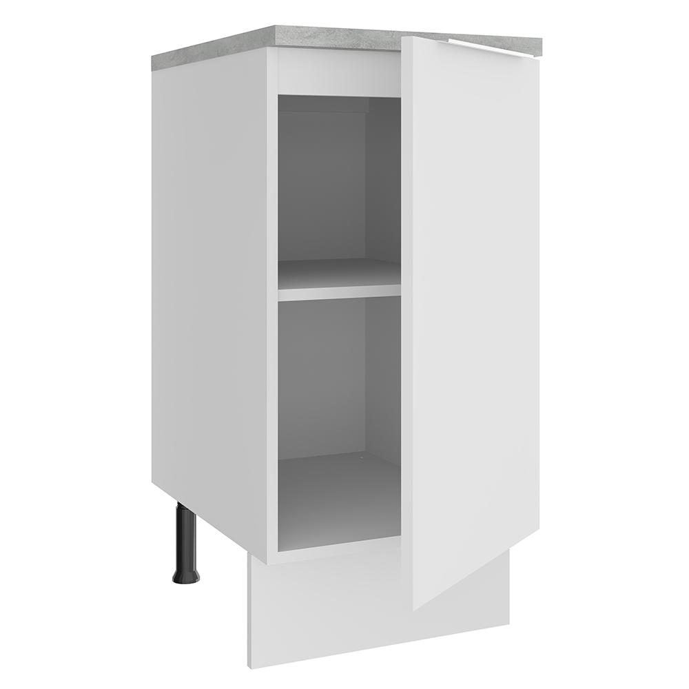 Balcão Madesa Stella 40 cm 1 Porta - Branco